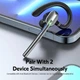 Беспроводная Bluetooth-гарнитура G5 с микрофоном, шумоподавлением и зарядным кейсом, с автономностью работы до 12 часов Гарнитура для водителей и бизнеса - изображение 6