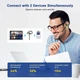 Беспроводная Bluetooth-гарнитура G5 с микрофоном, шумоподавлением и зарядным кейсом, с автономностью работы до 12 часов Гарнитура для водителей и бизнеса - изображение 8