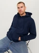 Толстовка на молнии мужская Jack & Jones 12250596 4XL Темно-синяя (5715501795052) - изображение 4