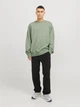 Свитшот мужской Jack & Jones 12257853 S Зеленый (5715672239294) - изображение 3