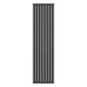 Вертикальний радіатор Ellipse Double 480х1800-8, anticor, чорний муар (02-245033-4818) - зображення 1