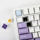 Ігрова механічна клавіатура AJAZZ AK820 MAX: Hot-Swap, Gasket Mount, RGB, 3 режими для геймерів Магнітна White-Purple - зображення 8