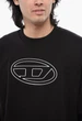 Свитшот мужской Diesel A03790 S-MART-BIGOVAL M черный - изображение 3