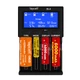 Универсальное ЗУ Vapcell BL4, 4 канала, Li-1.5/Ni-Mh/Li-ion/LiFePO4/Li-HiV, USB-C QC 3.0, Test, Power Bank, LCD, Box - изображение 2