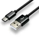 Кабель USB to USB-C everActive CBB-2CB 2m, USB 2.0, PD 3A 60W, черный в оплетке - изображение 2