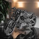 Металлический конструктор Мотоцикл 3D Harley-Davidson 12,8х6,2х4,3 см, конструктор декоративный с лазерной вырезкой - изображение 1