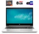 Ноутбук HP ProBook 455R G6 / 15.6" (1366x768) TN / AMD Ryzen 3 3200U (2 (4) ядра по 2.6 - 3.5 GHz) / 8 GB DDR4 / 128 GB SSD / AMD Radeon Vega 3 Graphics / WebCam / HDMI б/у - изображение 1