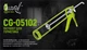 Пистолет для герметика CG-05102 225мм Alloid V01091 - изображение 6