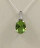 Подвеска серебряная с султанитом П1004-слт - изображение 1