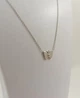 Колье серебряное с цирконием "Бабочка" 42-44 см Арт.12000 - изображение 3