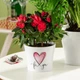 Кашпо для цветов Scheurich 808 With Love керамика 13" с принтом (4002477655154) - изображение 3
