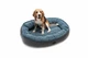 Овальный Лежак Harley and Cho Donut Soft Touch Ocean L 100х70х21 cm Голубой для собак (3102868) - изображение 4