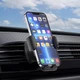 Автомобильный механический держатель Proove CHCCP0000001 Crystal Clamp Plus Air Outlet Car Mount 4.7–6.9 Black - изображение 4