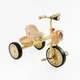 Велосипед 3-х колісний BS-33260 "Best Trike" (1) колеса EVA переднє 12’’, заднє 10’’, сталева рама, укр. озвучування, світло, 2 кошики, в коробці - зображення 1