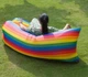 Гамак надувной XO SF-01 (ламзак/диван для улицы) (Rainbow) - изображение 3