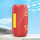 Портативная Bluetooth колонка Borofone BR38, BT5.3, USB, AUX, FM, TF, TWS, 1500mAh, 2h с LED подсветкой red - изображение 5