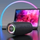 Портативна Bluetooth колонка ZEALOT S56, IPX6, BT5.2, AUX, USB, TF, TWS, 8000mAh, 12h з LED підсвічуванням black - зображення 9