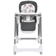 Стульчик для кормления Bambi M 5897 Gray графитовый, стульчик-качеля 2 в 1 - изображение 4