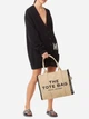 Сумка шоппер тканевая Marc Jacobs The Jacquard Large Tote BG-MJ-36 Бежевая (191267898292) - изображение 3