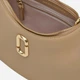 Сумка багет седло женская из натуральной кожи средняя Marc Jacobs The Curve Leather Shoulder Bag BG-MJ-42 Бежевая (196611093910) - изображение 8