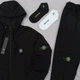 Спортивний чоловічий костюм Stone Island на блискавці + шкарпетки Чорний L (MR-35) - зображення 2