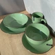 Салатник зеленый 14 см ARDESTO AR2914GGC керамика - изображение 2