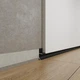 Плинтус скрытого монтажа 20 мм SVP-238B (2600 мм), Черный - изображение 3