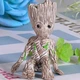 Игровая фигурка для декора Groot Marvel / статуэтка Грут из фильмов Марвел, 6x4 см, белый "G" (98765896) - изображение 2
