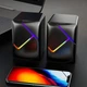 Компьютерная акустика колонки для пк JEDEL S526 USB с RGB подсветкой 6W - изображение 3
