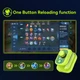 Бездротовий Bluetooth джойстик геймпад контролер тригер конвертер AoBing Mini з віддачею - зображення 6