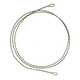 Оснащення коропове GC G.Carp Double Looped Leadcore 75см 50lb (3шт) Caмo Green - зображення 1