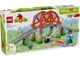 Конструктор Lego Duplo Железнодорожный мост и пути (10426) - изображение 4