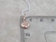 Золотая подвеска "Сердце". 100164 - изображение 4