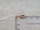 Золотая подвеска Шарик. 310328_9 - изображение 3