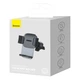 Автомобільний тримач для телефону Baseus Easy Control Clamp Car Mount Holder для кріплення в дефлекторі 4.7-6.7" (SUYK000101) Black - зображення 9