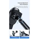 Автомобильный держатель для телефона Baseus Simplism Gravity Car Mount Holder With Suction Base на торпедо (SUYL-JY01) Black - изображение 14