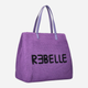 Сумка шопер жіноча Rebelle Warm 1WR242TX0168-B384 Фіолетова (800070310518) - зображення 2
