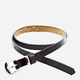 Ремень женский из натуральной кожи Weatro 14sm-kkit-062-2 110 см Темно-коричневый (2480355879) - изображение 1