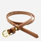 Ремень женский из натуральной кожи Weatro 14sm-kkit-063-1 110 см Коричневый (2480357380) - изображение 1
