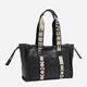 Torba shopper damska skórzana Coccinelle 2Day E1R7B110201-001 Czarna (800070338982) - obraz 3