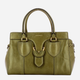 Torba shopper damska skórzana Coccinelle York E1REG180201-G35 Zielona (800070326848) - obraz 1