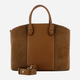 Torba shopper damska skórzana Furla Miastella L WB00333BX04280637S1007 Brązowa (800070306875) - obraz 4