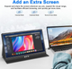 Монитор портативный KYY 14" 1080P FHD USB-C, miniHDMI, HDR, IPS, VESA Mount & Smart Cover (K5-3) - изображение 2