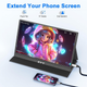 Монитор портативный KYY 14" 1080P FHD USB-C, miniHDMI, HDR, IPS, VESA Mount & Smart Cover (K5-3) - изображение 7