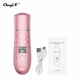 Ультразвуковой скрабер CkeyIn MR484 Pink с LED-дисплеем, ионизацией и функцией нагрева - изображение 1