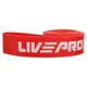 Резина петля для подтягиваний и тренировок лента силовая LiveUp SUPER BAND LP8410-L (латекс, 2080x45x4,5мм, L, нагр.23-57кг, красный) - изображение 3