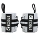Бинты кистевые 72 см для жима Полиэстер / Хлопок / Латекс липучка 2 шт STRENGTH WRIST WEIGHTLIFTING WRAPS EZOUS цвет черно-серый C-03 - изображение 4