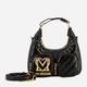 Torebka bagietka damska mała Love Moschino Borsa JC4320PP0LKM0000 Czarna (800070326617) - obraz 4