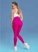 Лосини Push Up Пуш Ап Рожеві Однотонні Спортивні M (L7004841) - зображення 5