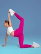 Лосини Push Up Пуш Ап Рожеві Однотонні Спортивні M (L7004841) - зображення 7